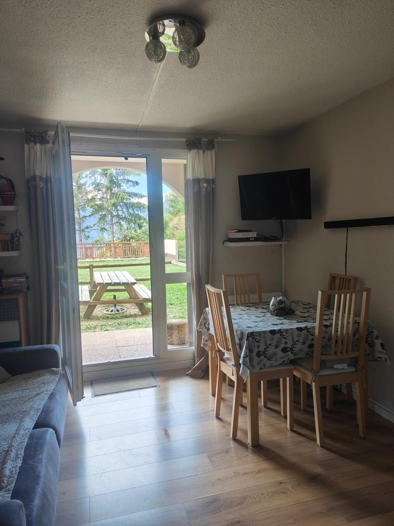 Studio Avec Jardin Et Garage, Proche Super Venosc Les Deux Alpes Bagian luar foto