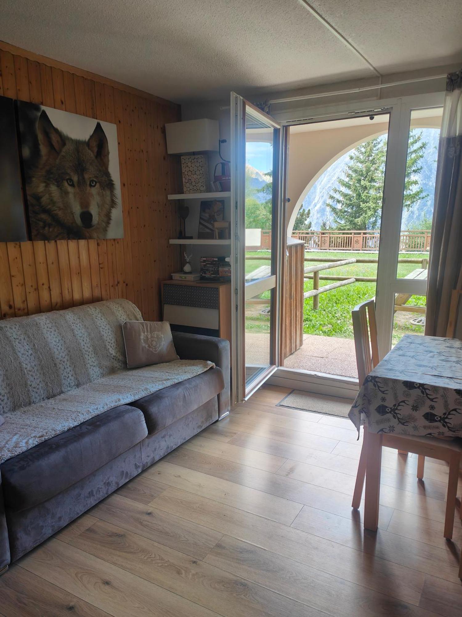 Studio Avec Jardin Et Garage, Proche Super Venosc Les Deux Alpes Bagian luar foto